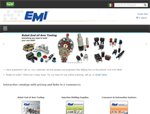 Tablet Screenshot of emicorp.com